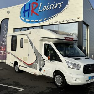 Challenger Genesis 288 EB Lit central + Lit pavillon + Lit dinette