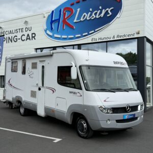 Intégral Rapido 992MH Poids lourd Lit central + Lit pavillon + Attelage et Porte moto