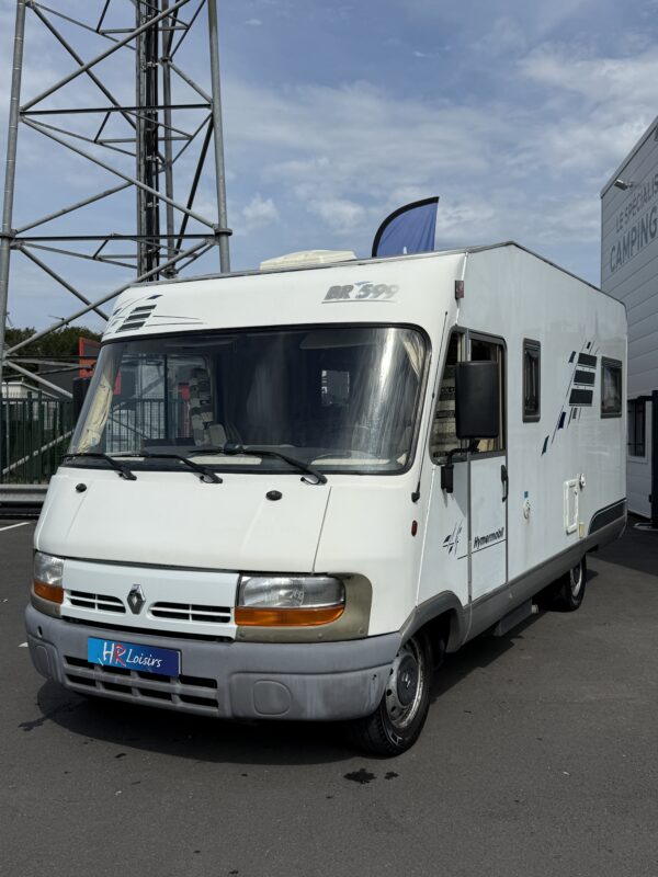 Intégral Hymer BR 599 Lit pavillon + Lit dinette + Première main