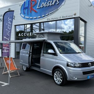Volkswagen T5 2.0 TDI 140 Mobil Fun + Lit + Toit relevable + Attelage